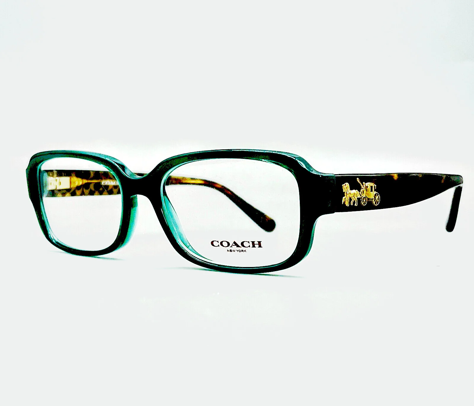 Cazal 6026 Eyeglasses col. 002 Crystal-Gold Clear demo Lenses 57 new 4