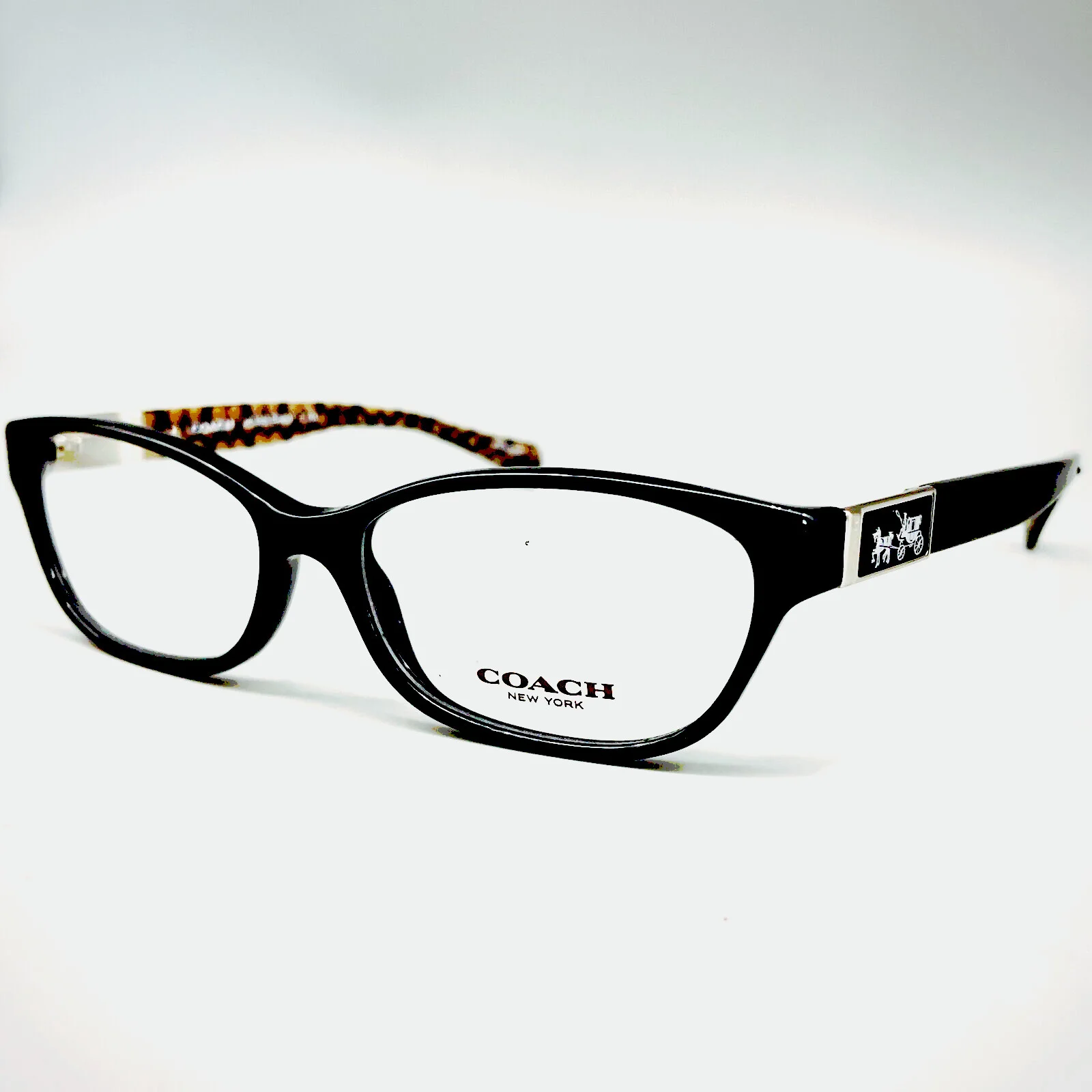 Coach HC 6061 / 5261 Emma Black Eyeglasses 52-15-135mm 100% Original !NO CASE! 1