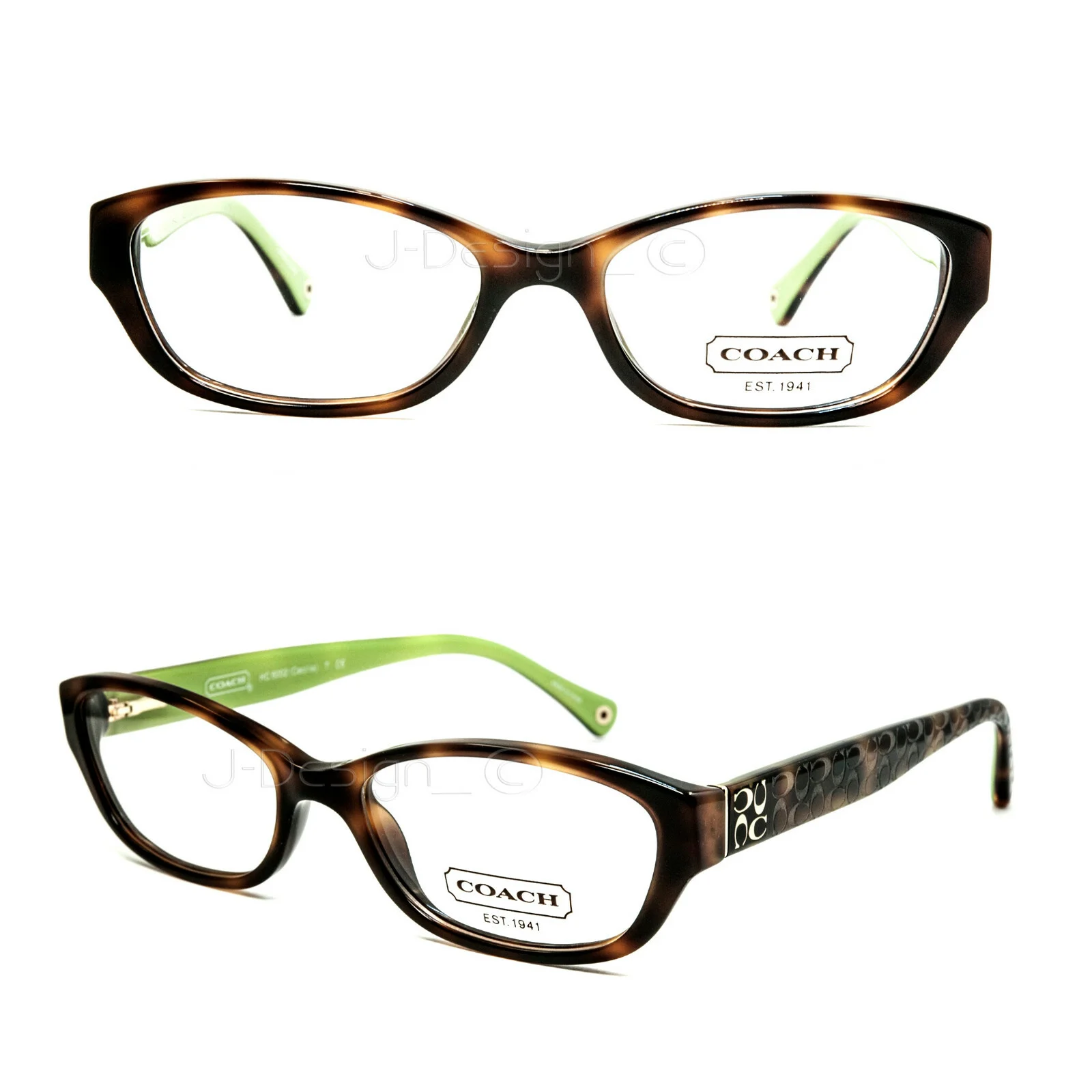 COACH HC6002 (Cecilia) 5052 (Tortoise) Small 51/16/135 Eyeglasses