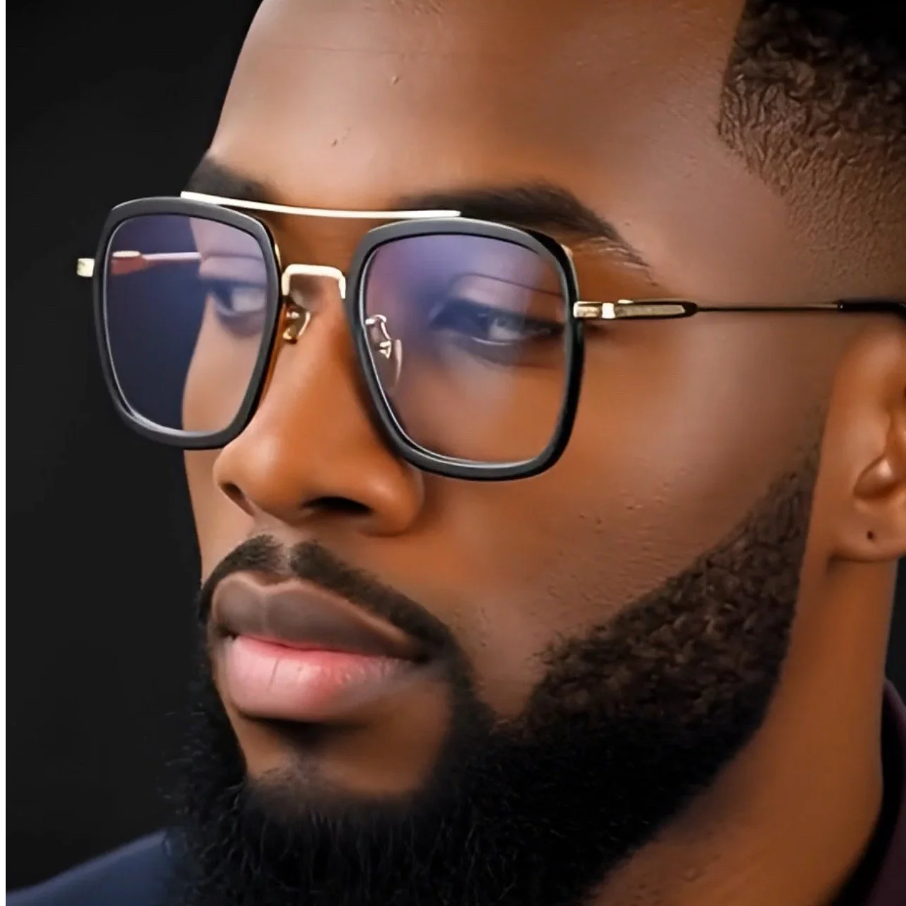 GUESS Originals GU8252 020 Gray Clear Plastic Aviator Eyeglasses Frame 57-14-145 4