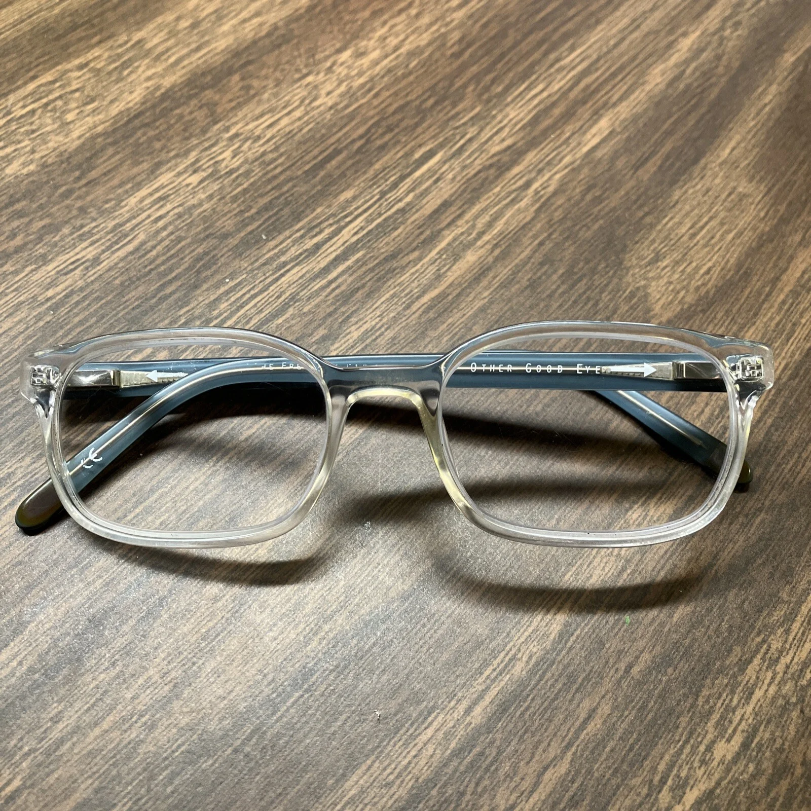 Original Penguin THE FREDDY 51-18-145 Mens Eyeglasses Frames Clear Brown Blue